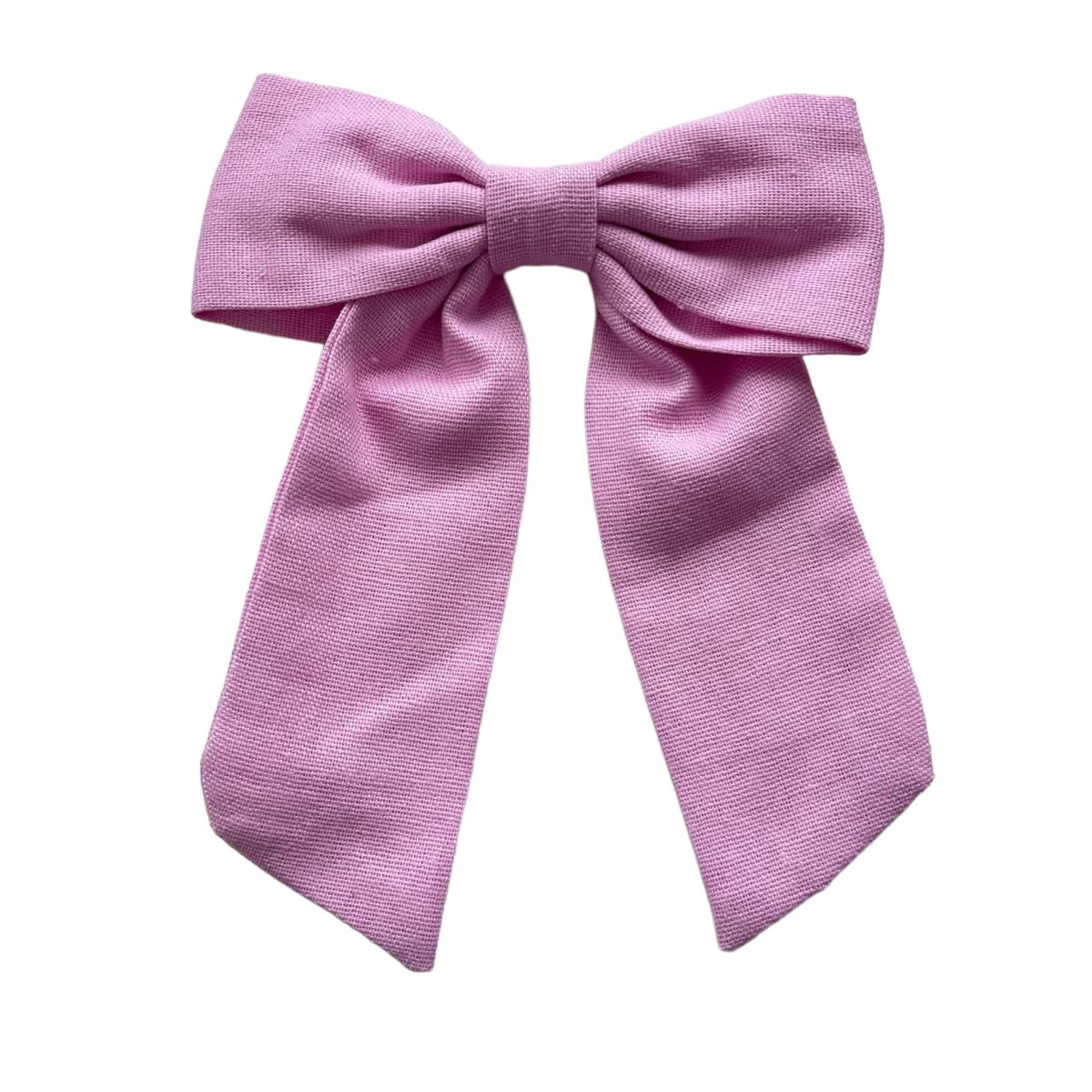 Long Tail Linen Bow