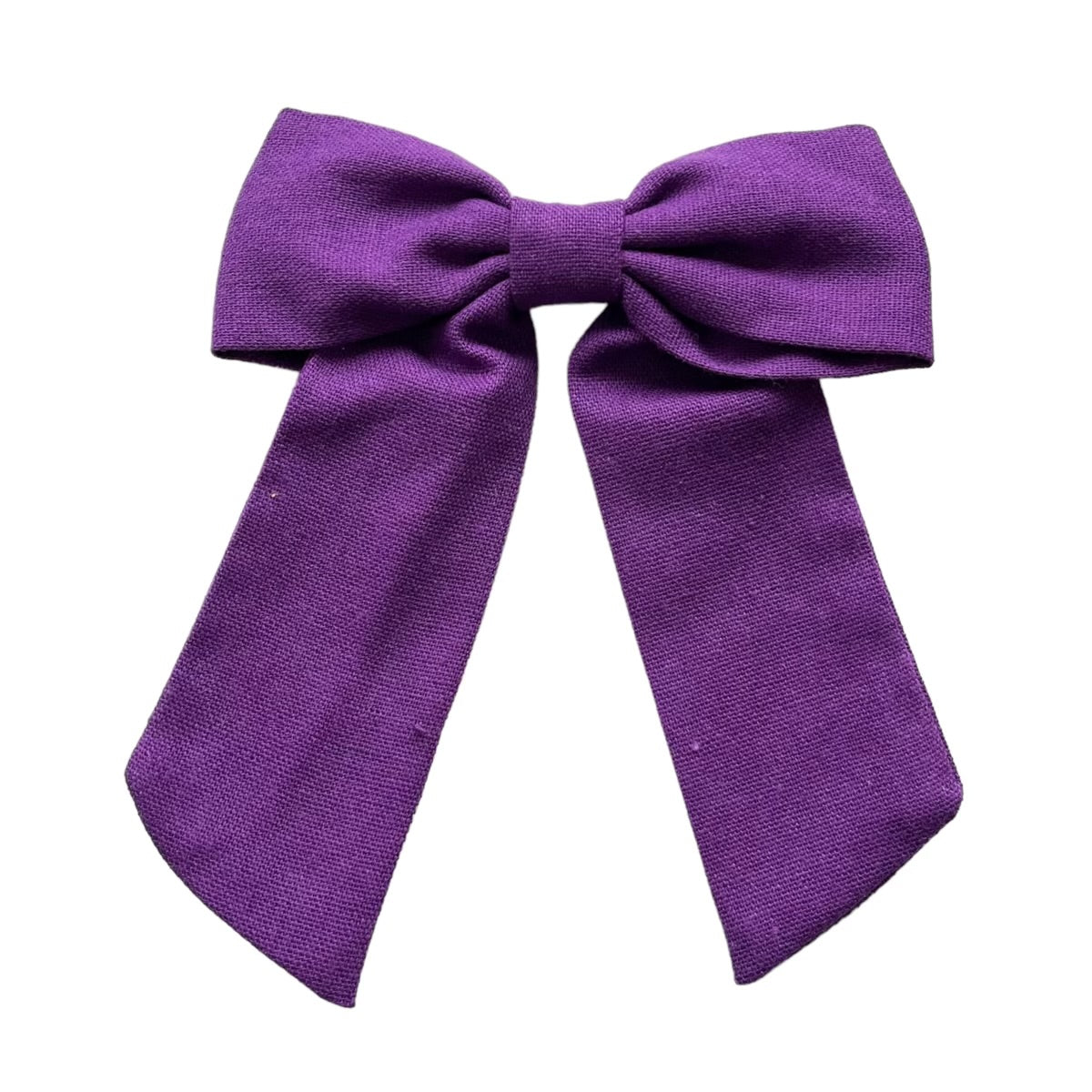 Long Tail Linen Bow