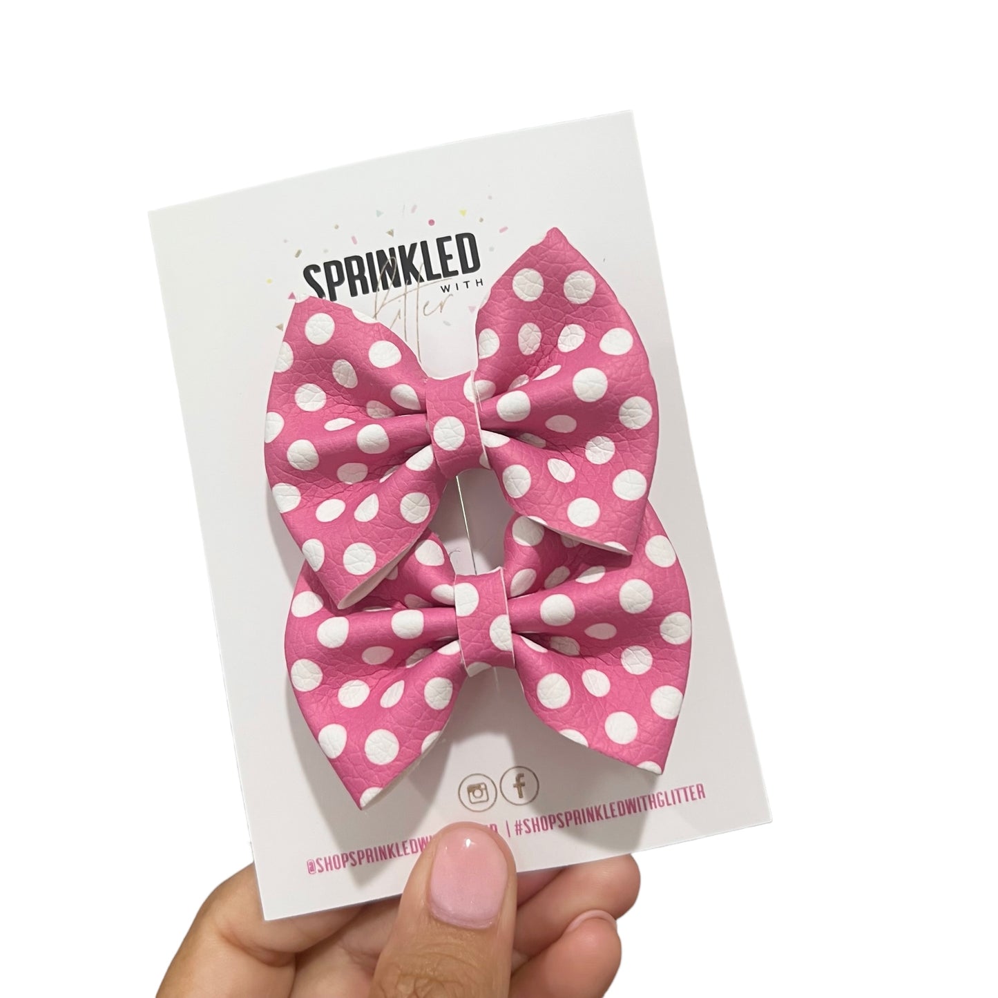 Pink polka Dots
