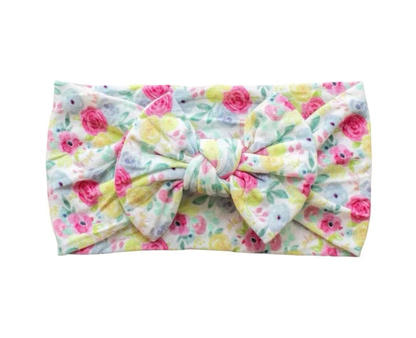 Rosie Nylon Bow Head wrap