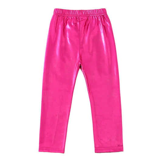 Magenta Metallic Pants