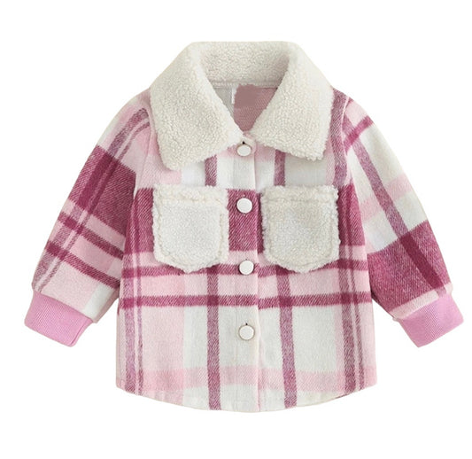 Wool Plaid Shacket