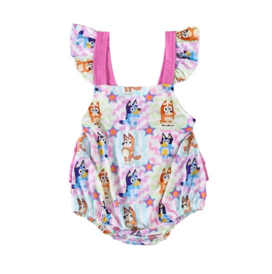 Pups Ruffle Romper