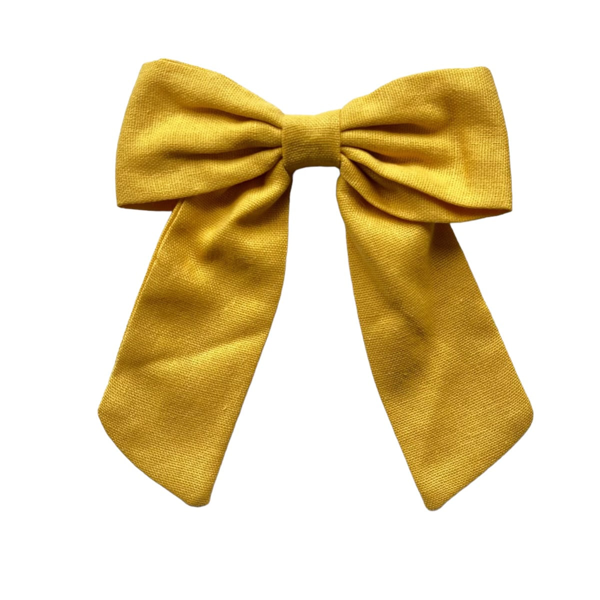 Long Tail Linen Bow