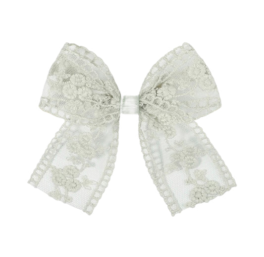Green Lace Embroidered