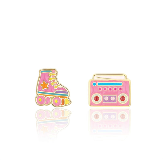 Roller rink Earrings