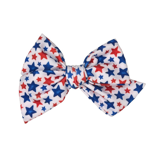 Red & Blue Stars SWIM bow
