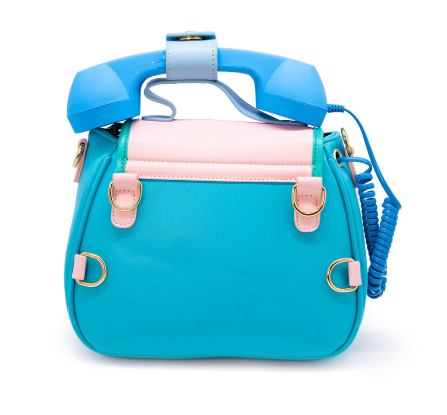 Ring Ring Phone Convertible Handbag - Mermazing Blue