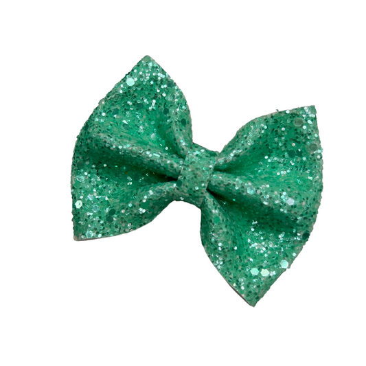 Glitter bow