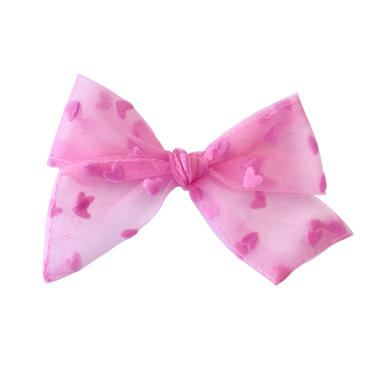 Pink Tulle Hearts